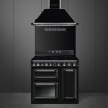 Smeg TR93IBL2 inductie fornuis - zwart