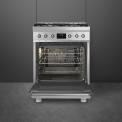 De Smeg C6GMXNLK2 beschikt over een multifunctionele oven met ventilator voor hetelucht stand