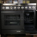 Smeg CPF92IMA inductie fornuis - antraciet - dubbele oven - Portofino
