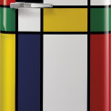 Smeg FAB28RDMC5 koelkast Multicolor - rechtsdraaiend