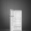Smeg FAB30LSV5 linksdraaiende retro koelkast - zilver metallic