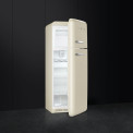 Smeg FAB30RP1 koelkast creme - rechtsdraaiend