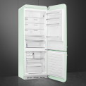 Foto van het interieur van de Smeg FAB38RPG5 koelkast