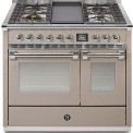 Steel AQ10SF-4B Ascot gas fornuis - 100 cm - combi-stoomoven