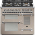Steel AQ10SFF-4M Ascot gas fornuis - 100 cm breed - mega wok