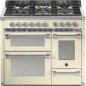 Steel AQ10SFF-4M Ascot gas fornuis - 100 cm breed - mega wok