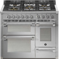 Steel AQ10SFF-4M Ascot gas fornuis - 100 cm breed - mega wok