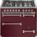 Steel AQ10SFF-D-6W Ascot gas fornuis - 100 cm - combi-stoomoven