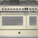 Steel AQ12SF-4TM Ascot gas fornuis - combi-stoomoven - 120 cm