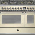 Steel AQ12SF-6B Ascot gas fornuis - combi-stoomoven - 120 cm.