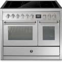 Steel GQ10SF-5FI inductie fornuis met combi-stoomoven - 100 cm breed
