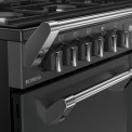 Stoves Richmond 100 DF gas fornuis - antraciet - 100 cm. breed