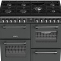 Stoves Richmond 100 DF gas fornuis - antraciet - 100 cm. breed