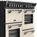 Stoves Richmond 100 DF DX gas fornuis - creme - 100 cm. breed