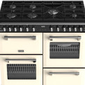 Stoves Richmond 100 DF DX gas fornuis - creme - 100 cm. breed