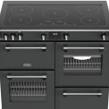 Stoves Richmond 100 Ei TCH inductie fornuis - zwart - 100 cm breed