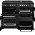 Stoves Richmond 110 DF gas fornuis - antraciet - 110 cm. breed