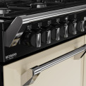 Stoves Richmond 110 DF DX gas fornuis - creme - 110 cm. breed