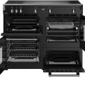 Stoves Richmond 110 Ei TCH inductie fornuis - zwart - 110 cm. breed