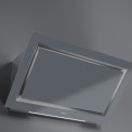 Teka DLV98660 ST TOS schuin anti-hoofdstoot afzuigkap - grijs glas
