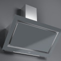 Teka DLV98660 ST TOS schuin anti-hoofdstoot afzuigkap - grijs glas