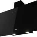 Teka DVN94030TTCBK schuin anti-hoofdstoot afzuigkap - zwart glas