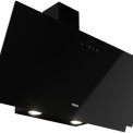 Teka DVN94030TTCBK schuin anti-hoofdstoot afzuigkap - zwart glas