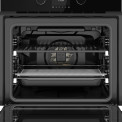 Teka STEAKMASTER ST inbouw oven - zwart glas met rvs rand