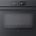 V-Zug CombiSteamer V6000 45M PowerSteam Autodoor combi-stoomoven - zwart spiegelglas 