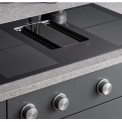BERBEL Downline Infinity BKA 90 DLI inductie kookplaat met afzuiging