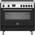 Bertazzoni MPL95I1ENEC inductie fornuis - zwart/rvs