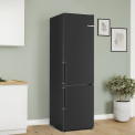 Bosch KGN39VXAT koel/vriescombinatie- blacksteel