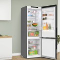 Bosch KGN49VXCT blacksteel koelkast