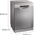 Bosch SMS4EMI06E vrijstaande vaatwasser - roestvrijstaal
