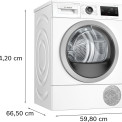 Bosch WTU87675NL warmtepomp droger - wit
