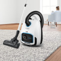 Bosch BGB6SIL1 stofzuiger wit - super stil ProSilence