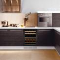 Dunavox DAUF-46.145DB inbouw wijnkoelkast - zwart