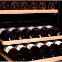 Dunavox DX-166.428DBK inbouw wijnkoelkast - zwart