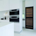 Dunavox DX-166.428DBK inbouw wijnkoelkast - zwart