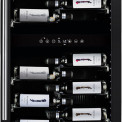 Dunavox DX-58.258DB vrijstaande wijnkoelkast - zwart
