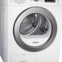 Dankzij de warmtepomp techniek in de DV90F5E6HGW behaald deze droger een A-50% label
