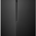Etna AKV578ZWA side-by-side koelkast - blacksteel 