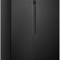 Etna AKV578ZWA side-by-side koelkast - blacksteel 
