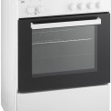 Etna FIV560WIT inductie fornuis - wit - 2-fasen aansluliting