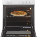 Etna FIV560WIT inductie fornuis - wit - 2-fasen aansluliting