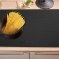 Etna KIF680DS inbouw inductie kookplaat - 80 cm. breed - matzwart
