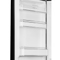 Smeg FAB32LBL5 retro jaren 50 koelkast zwart - linksdraaiend