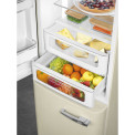 Smeg FAB32LCR5 koelkast crème - linksdraaiend