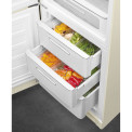 Smeg FAB32LCR5 koelkast crème - linksdraaiend