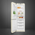 Smeg FAB32LCR5 koelkast crème - linksdraaiend